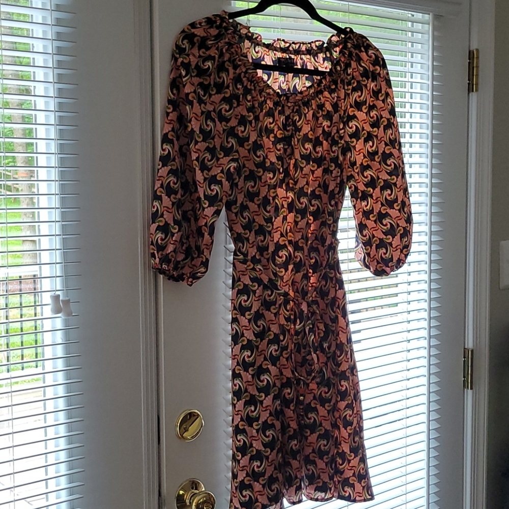 Off Shoulder Dress with tie waist
